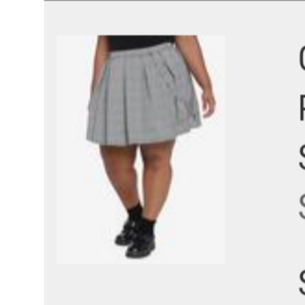Plus size Skirt